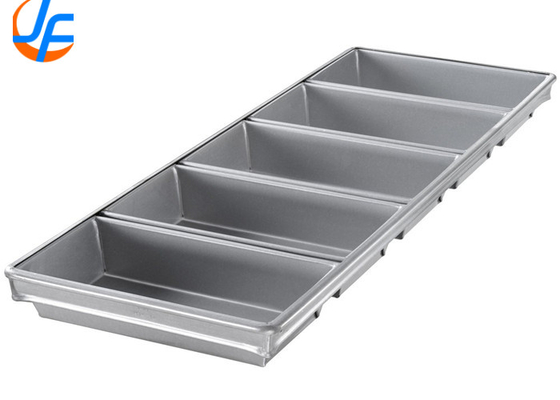 RK Bakeware China Foodservice NSF Commercial 9''Pullman Loaf Pan / 4 Strap 5-5/8 By 3-1/8-inch Bread Pan Set