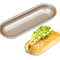 RK Bakeware China Foodservice NSF Hot Dog Bun Pan Hotdog Bread Mould Nonstick Bakpan