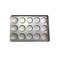 RK Bakeware China Foodservice NSF 45727 28 Compartiment Gelast Aluminiumstaal Mini Loaf Specialty Muffin Pan