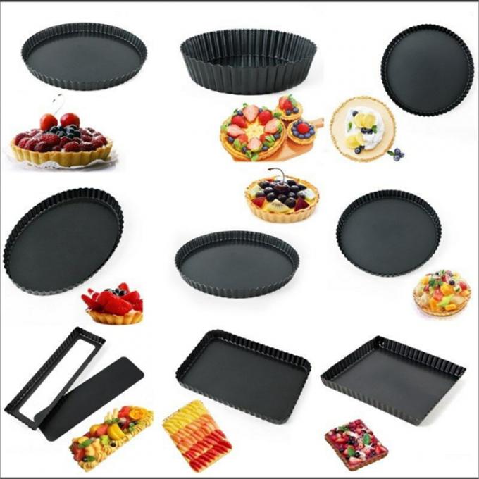 Rk Bakeware China-Hard Coat Fluted Round Aluminium Pizza Form Pan 3