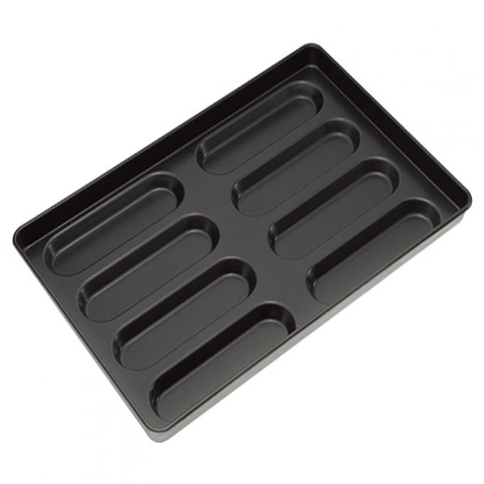 RK Bakeware China Foodservice NSF 600X400 en Full Size Nonstick Hot Dog Bun Tray 0