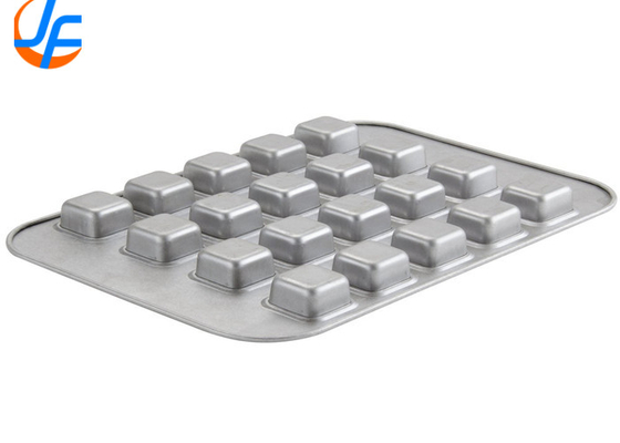 RK Bakeware China Foodservice NSF Aluminium Pullman Loaf Pans Vierkante Muffin Baking Tray