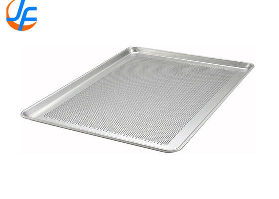 RK Bakeware China Foodservice Chicago Metallic StayFlat Aluminium Perforated Baking Tray / Bagel Screens