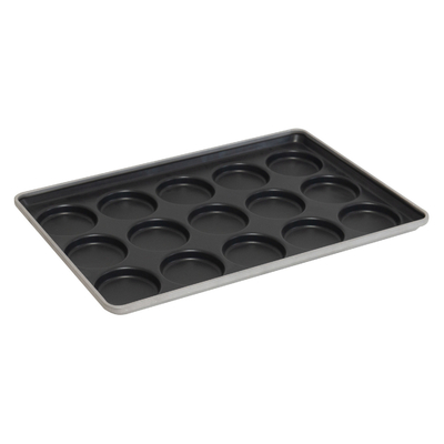 RK Bakeware China Foodservice NSF AMF Industrial Line MacDonald 4,5 inch Nonstick Hamburger Bun Baking Tray