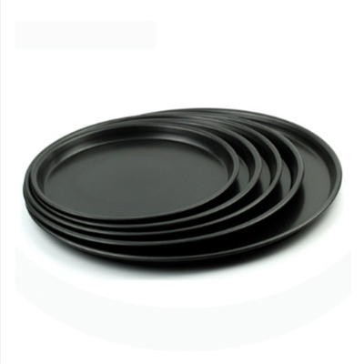 Rk Bakeware China-Hard Anodise Coat Pizza Hut Aluminium Pizza Mould Pizza Pan Pizza Tray