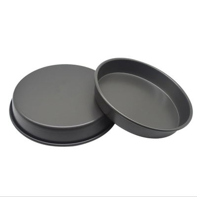 Rk Bakeware China-Hard Coat Anodisated Aluminium Pizza Hut Pizza Pan voor commerciële pizzeria's