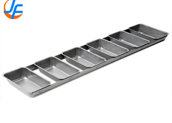 RK Bakeware China Foodservice NSF 6 Strap Aluminium Pullman Bread Loaf Pan