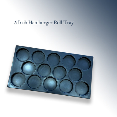 RK Bakeware China Foodservice NSF 127mm Wehs127 Ronde Diep 5 inch Hamburger Roll Tray