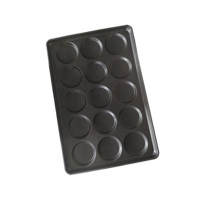 15 holtes Baking Toast Brood Pan 4 Inch Hamburger Pan 40*60cm bakplaat Voor Baking Burger Tray