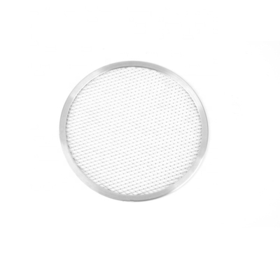 6 inch - 22 inch ronde aluminium pizza scherm mesh pizza tray geperforeerde pizza pan bakplaat bakplaat