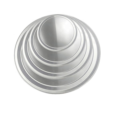 18 gauge 16 inch breed rand ronde aluminium pizza pan platte pizza bak pizza bakplaat