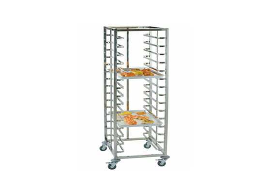 RK Bakeware China Foodservice NSF 15 Tiers Miwi Double Oven Rack Roestvrij staal Baking Trolley