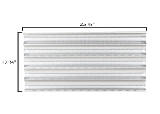 RK Bakeware China Foodservice NSF 6 Slots Aluminium Brood Bakplaat Glazuur Uni Lock Baguette Bakplaat