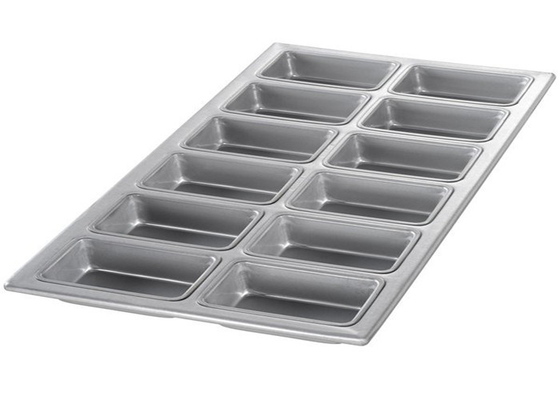 RK Bakeware China Foodservice NSF 28 Compartment Gelast Aluminiumstaal Mini Loaf Pan Baking Tray