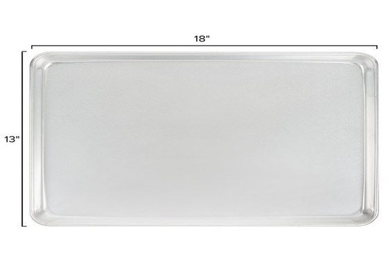 RK Bakeware China Foodservice NSF 16 Gauge Aluminium Bun Sheet Pan Aluminium Baking Tray