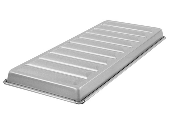 RK Bakeware China Foodservice NSF 22100 Custom Engeland Glazuur Aluminium Steel Hot Dog Bun Pan