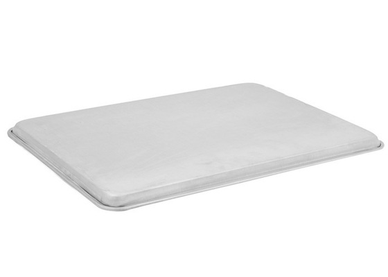 RK Bakeware China Foodservice NSF 18 Gauge Aluminium Bun Sheet Pan 18'x13' 1/2 Size Pizza Baking Tray