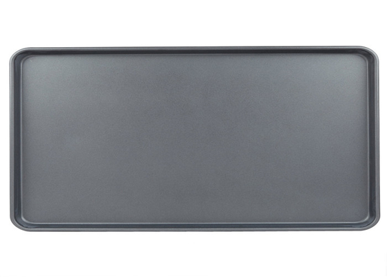 RK Bakeware China Foodservice NSF 16 Gauge Aluminium Baking Tray, 18 &quot; X 26 &quot; Draad In Rim Aluminium Bun / Plaat Pan