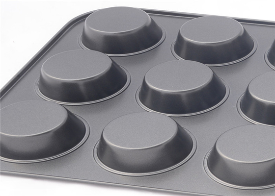 RK Bakeware China Foodservice Nonstick Aluminium Muffin Baking Tray