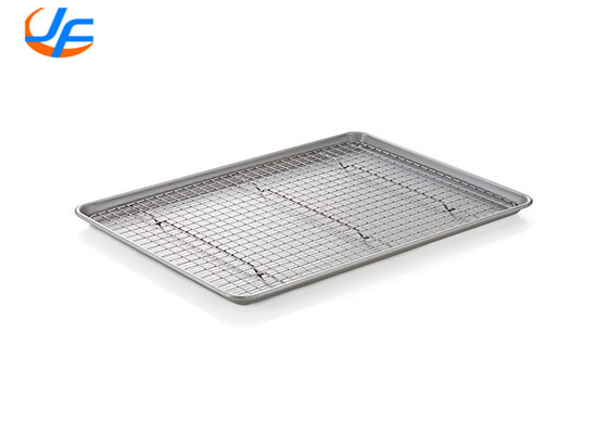 RK Bakeware China Full Size 18X26 Inch Commerciële Aluminium Cookie Plaat Baking Tray