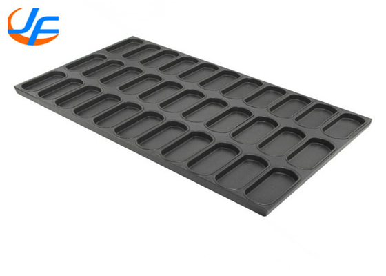 RK Bakeware China Foodservice Gealuminiseerde Ovale Muffin Baking Pan Vierkante Muffin Baking Tray