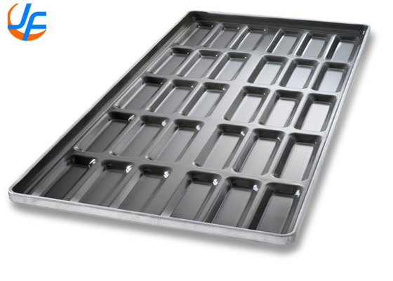 RK Bakeware China Foodservice 41053 Chicago Metalen geglazuurde gealuminiseerde staal stomp einde Hoagie Bun Pan Tray