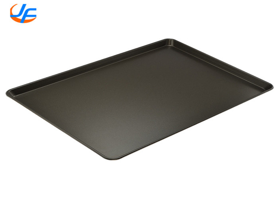 RK Bakeware China Foodservice Telefoon Nonstick 600*400mm Draad in Rim Aluminium Bun Baking Tray Pan