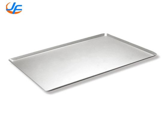 RK Bakeware China Foodservice Telefoon Nonstick 600*400mm Draad in Rim Aluminium Bun Baking Tray Pan