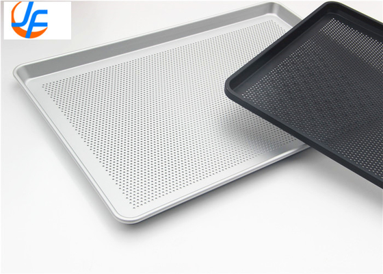 RK Bakeware China Foodservice Aluminium geperforeerde bakplaten, 600 x 400 mm Aluminium plaat pan