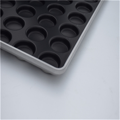 RK Bakeware China Foodservice 2,5 inch Nonstick Mini Hamburger Bun Tray