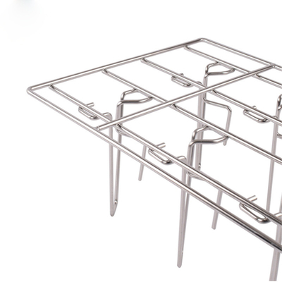 RK Bakeware China Foodservice Gn1/1 Combi Oven roestvrij staal gegrilde kip Spike Rack