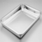 RK Bakeware China Foodservice NSF Full Size 600X400 Perforated Aluminium Flat Plain Shee Bun Pans /Bread Baking Pans