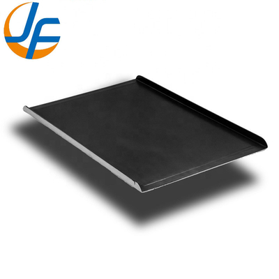 RK Bakeware China Foodservice NSF 4 zijde en 3 zijde Aluminium Flat Plain Baking Tray Plate Pan