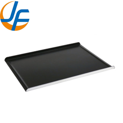RK Bakeware China Foodservice NSF 4 zijde en 3 zijde Aluminium Flat Plain Baking Tray Plate Pan