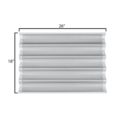 Rk Bakeware China Aluminium 5 Loaf Baguette Tray / Franse broodpan