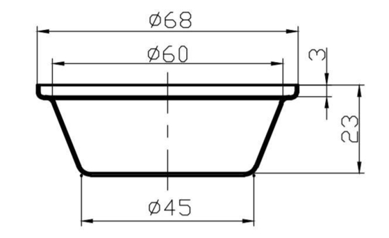 Rk Bakeware China Zelf snijden Savory Pie Tin Pallet Tray