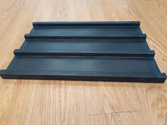 Rk Bakeware China-3 Moulds PARA Pan Chapata Aluminium Baking Tray