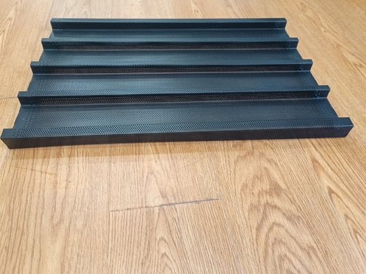 Rk Bakeware China-3 Moulds PARA Pan Chapata Aluminium Baking Tray