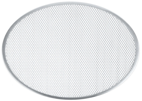 RK Bakeware China Foodservice NSF roestvrij staal barbecue grill pan pizza scherm /Aluminium mesh pizza trays