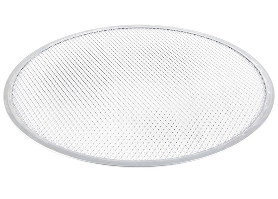 RK Bakeware China Foodservice NSF roestvrij staal barbecue grill pan pizza scherm /Aluminium mesh pizza trays