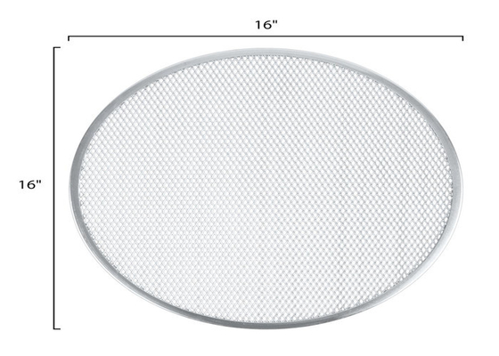 RK Bakeware China Foodservice NSF roestvrij staal barbecue grill pan pizza scherm /Aluminium mesh pizza trays