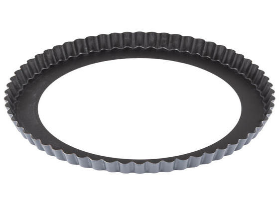 RK Bakeware China-Mackies Fluted Nonstick Quiche Pan Met Afneembare Onderkant