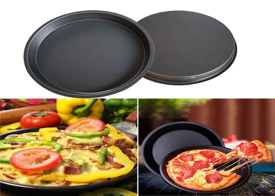 RK Bakeware China Foodservice NSF Hard Coat Custom Ronde Cake Pan, roestvrij staal Pizza Pan