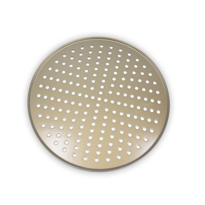 RK Bakeware China-Pizza Hut 9 inch 12 inch 15 inch Perforated Commercial Aluminium Pizza Pan Pizza Disk