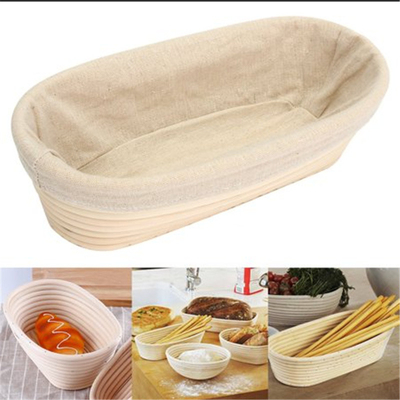 RK Bakeware China Foodservice NSF Ronde handgemaakte natuurlijke rottangroefmand