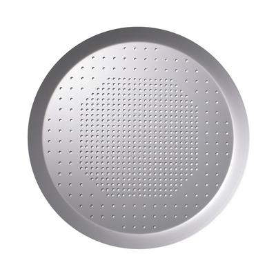 Rk Bakeware China-Hard Anode Perforated Thin Crust Pizza Pan voor Pizza Hut