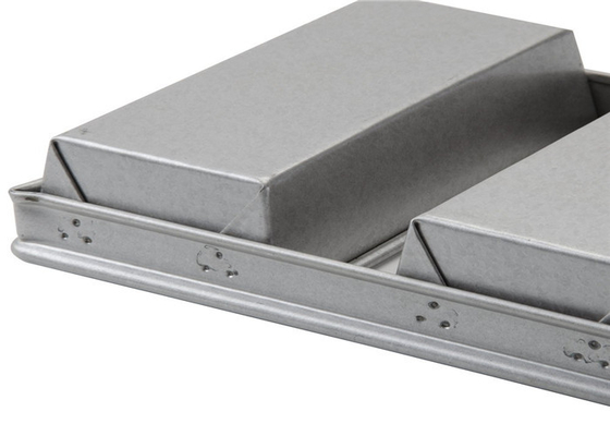 RK Bakeware China Foodservice NSF 4 Riemen Pullman Broodpanen, Aluminium staal Broodpan Sandwichdoos