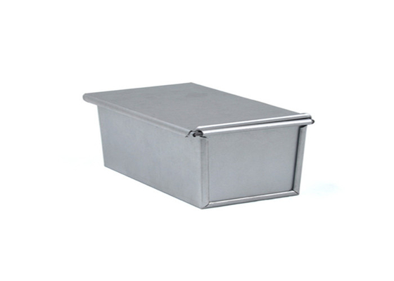 RK Bakeware China Foodservice NSF Heavy Duty Aluminium Loaf Pullman Pan Loaf 1 1/2 Lb. Om te proeven Test Brood Loaf Pan