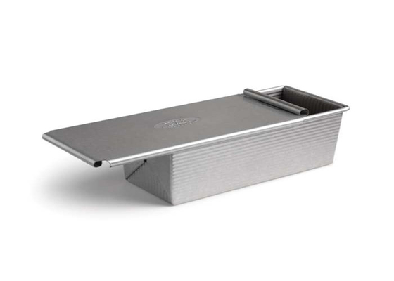 RK Bakeware China Foodservice NSF 9''Aluminium Pullman Broodpannen/Pain De Mie Pan Pullman Broodpannen/Broodpannen