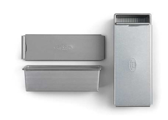 RK Bakeware China Foodservice NSF Rectangle Pullman Aluminium broodpannen Pullman broodpannen